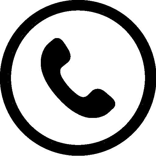 Icon Telefon schwarz